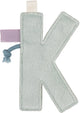 Piccolo elemento ghirlanda olandese - lettera k - grigio