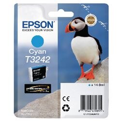 Epson inktcartridge surecolor t3242 cyaan, origineel, epson, - surecolor sc-p400