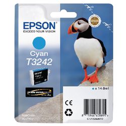 Cartucho de tinta epson surecolor t3242 cian, original, epson, - surecolor sc-p400