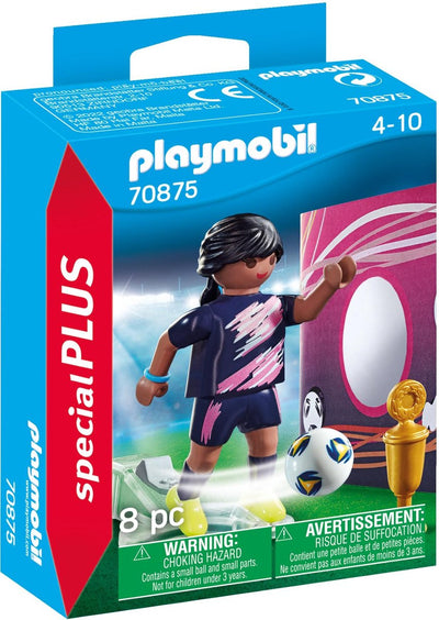 PlayMobil Specials Star di calcio con Target Wall 70875