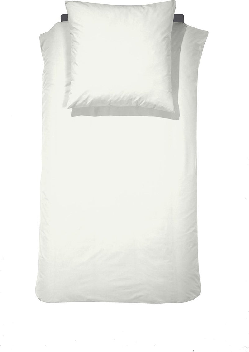 Cinderella morning 1-persoons dekbedovertrekset 135x200cm flanel ivoorwit + 1 kussensloop 60x70