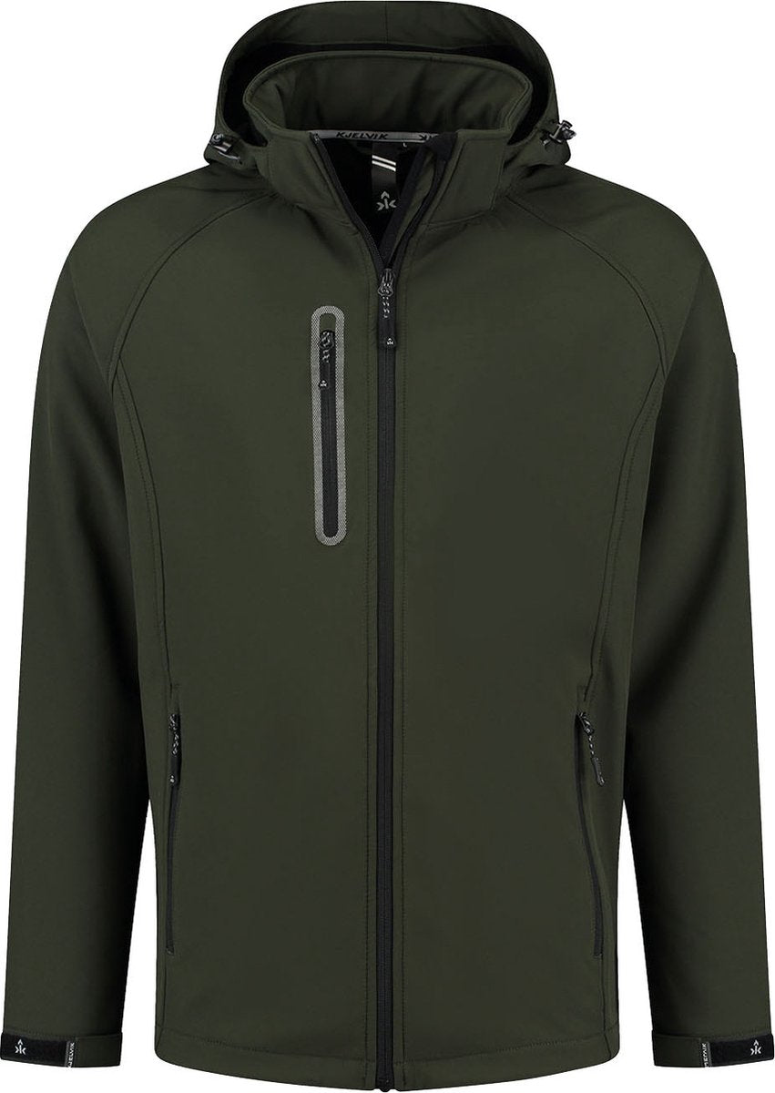 Kjelvik kevan softshelljas heren - maat 2xl