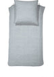 Juego de funda nórdica 1 persona Cenicienta lyn 155x220cm algodón gris claro + 1 funda de almohada 60x70