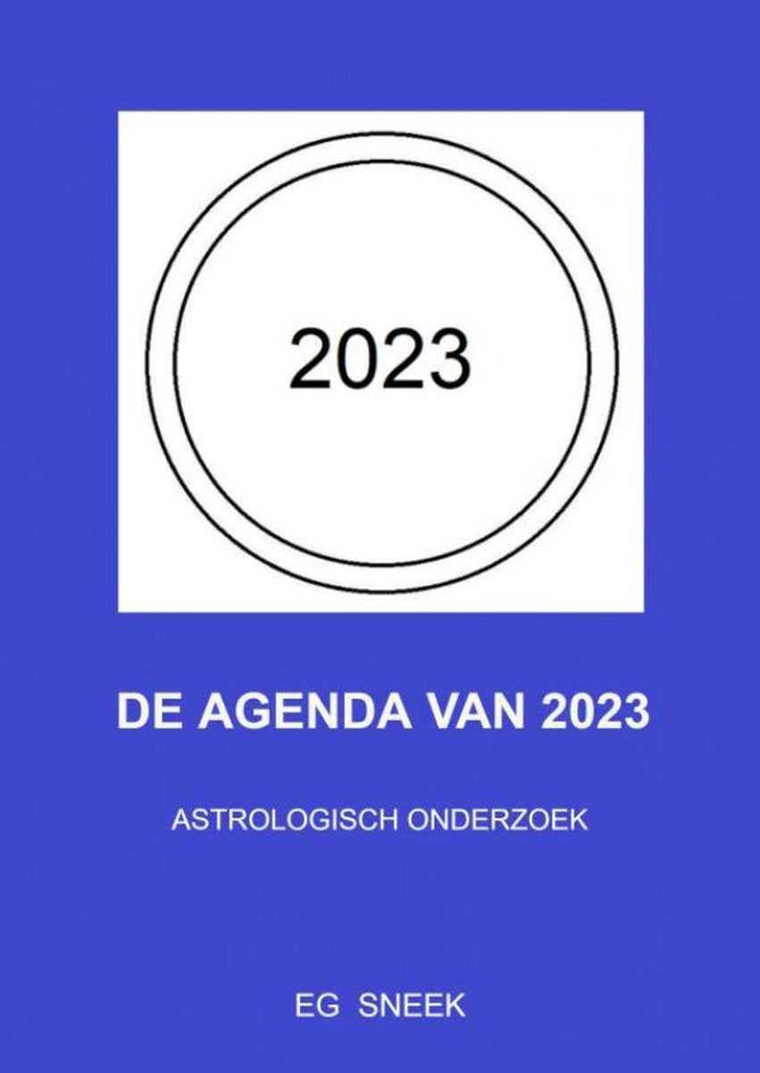 Merkloos sans marque de agenda van 2023