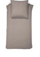 Cinderella morning 1-persoons dekbedovertrekset 135x200cm flanel taupe + 1 kussensloop 60x70