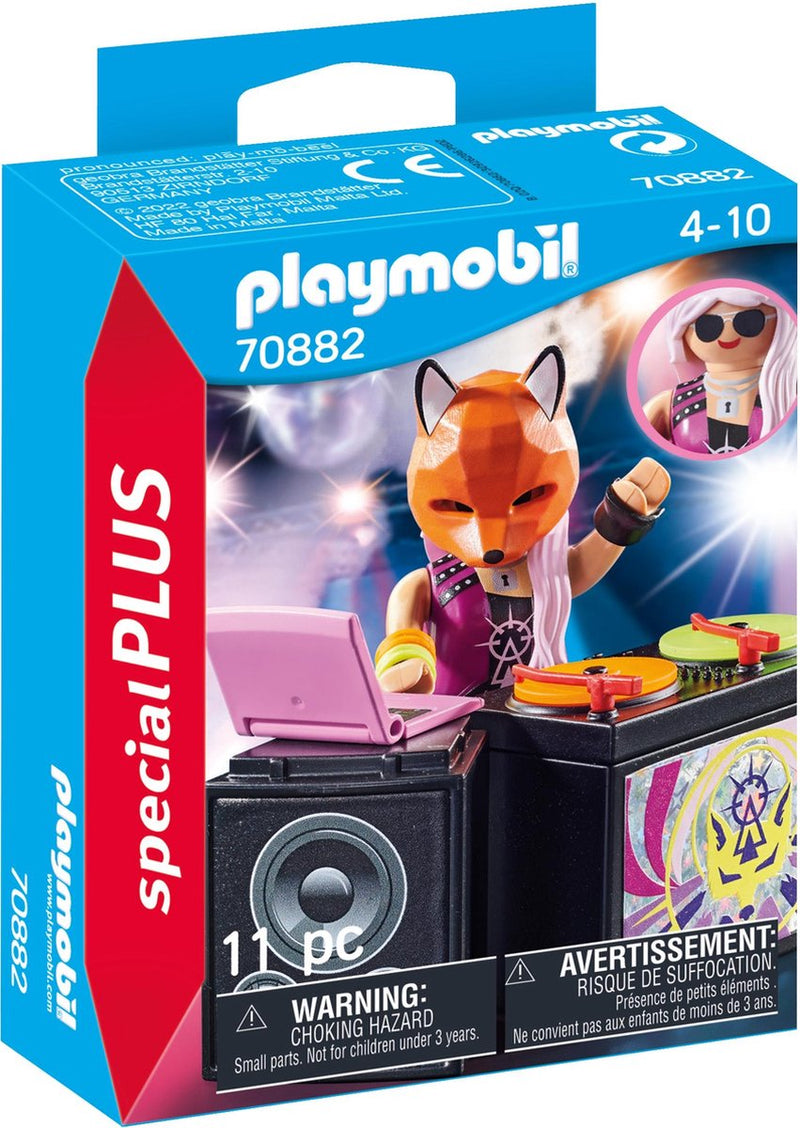 PlayMobil Specials DJ con tocadiscos 70882