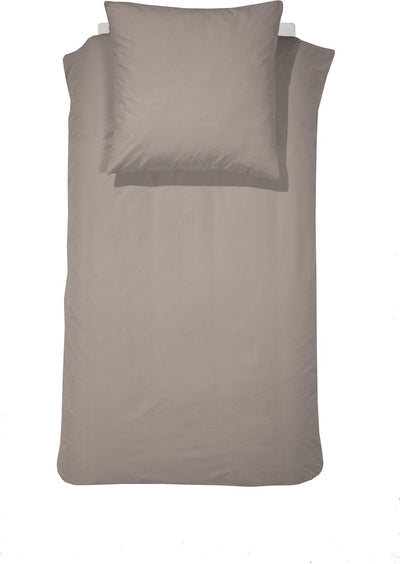 Cinderella morning 1-person duvet cover set 155x220cm flannel taupe + 1 pillowcase 60x70