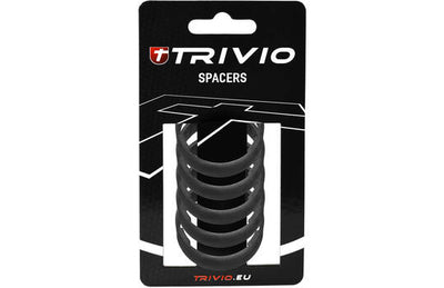 Trivio - distanziale 10mm 1-1 8 carbonio ud opaco - 5 pezzi