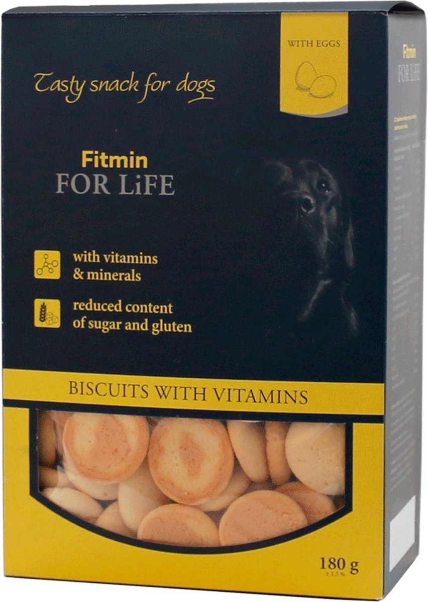 Biscotti per cani Fitmin for life 8 x 180 g