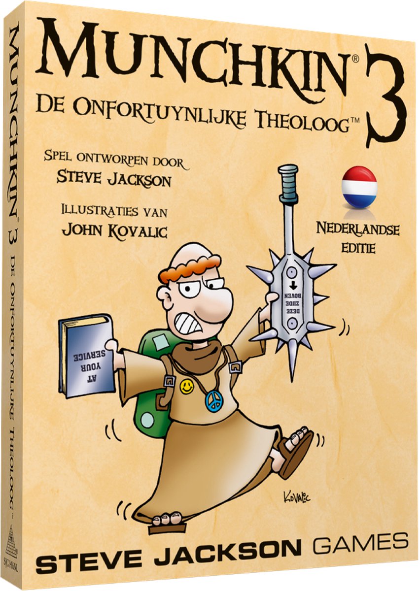 Asmodee Munchchin 3 Lo sfortunato gioco di carte teologiche