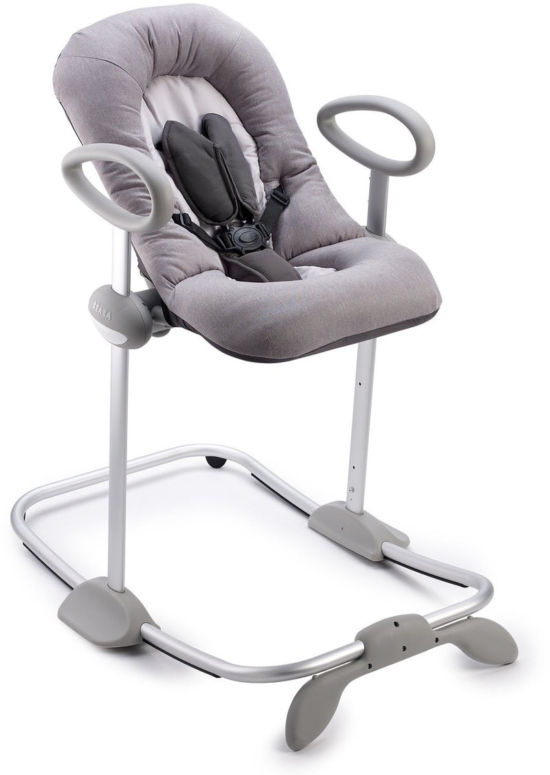 Béaba mecedora up down - mecedora - columpio para bebé - regulable en altura - gris