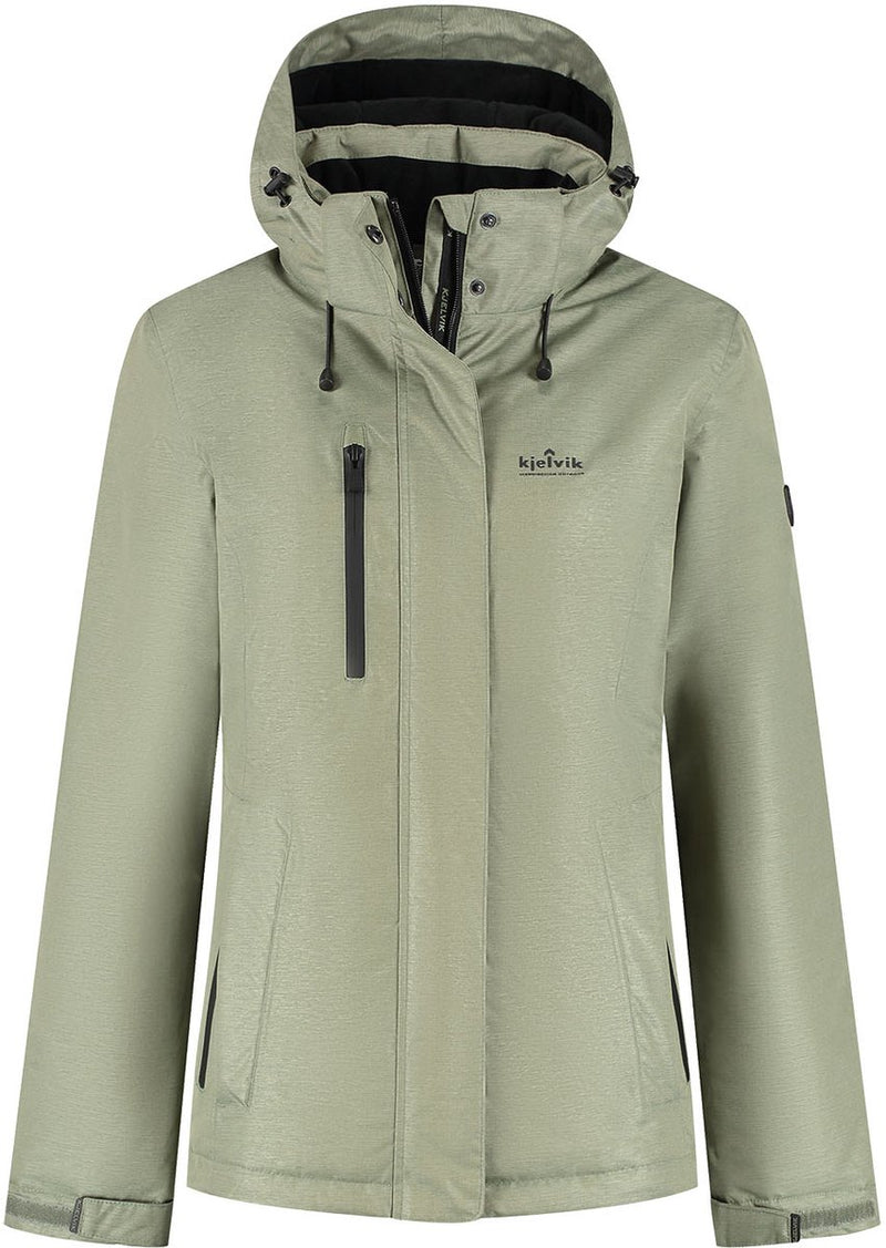 Giacca outdoor Kjelvik yrsa da donna - verde