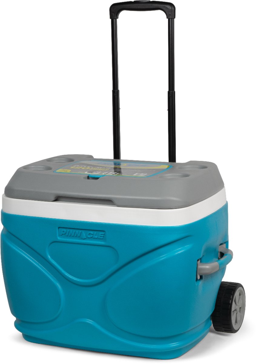 Borsa frigo Pinnacle Prudence Roller (66 litri) su ruote blu