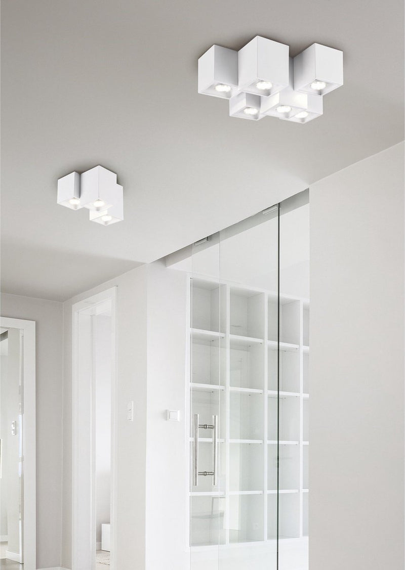 Trio fernando - lámpara de techo - blanco mate - gu10 - iluminación interior