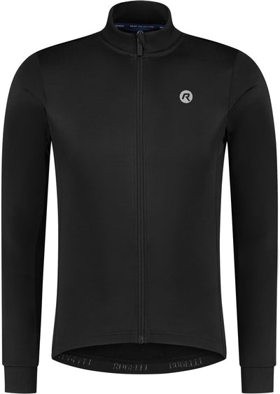 Camiseta de ciclismo Rogelli core de manga larga para hombre - camiseta de ciclismo - negro - talla 3xl