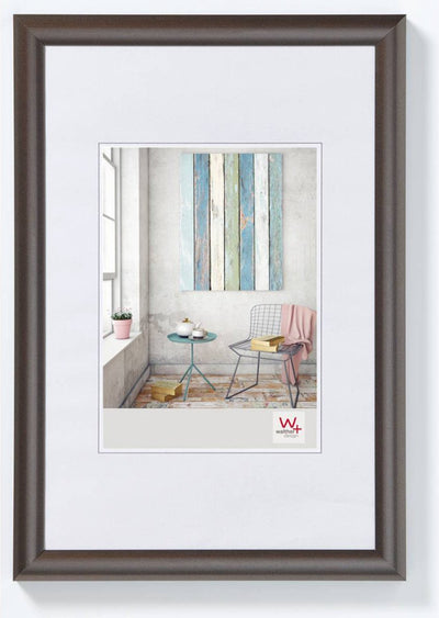 Walther trendstyle - plastic frame - photo size 18x24 cm - steel