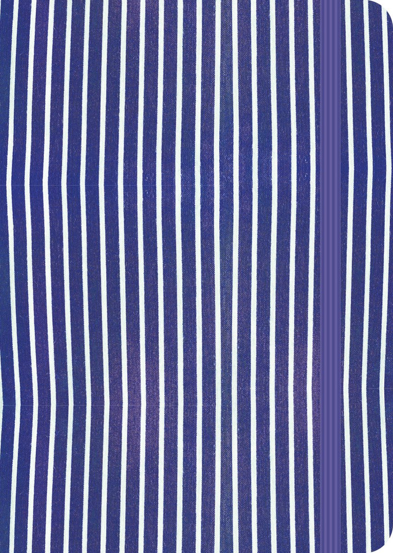 Uitgeverij Karmijn Carmyne's Journal Cuaderno A5 Tomoe River - Rayas azules
