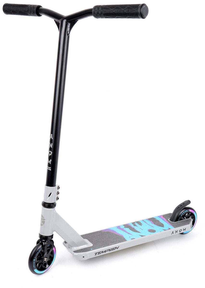 Patinete acrobático Tempish anom ii - scooter freestyle - blanco - 110 mm