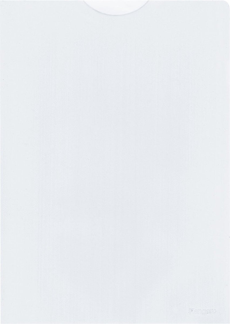 Cartella a U Kangaro - a5 - pp 120 micron - trasparente - 25 pezzi - k-44033