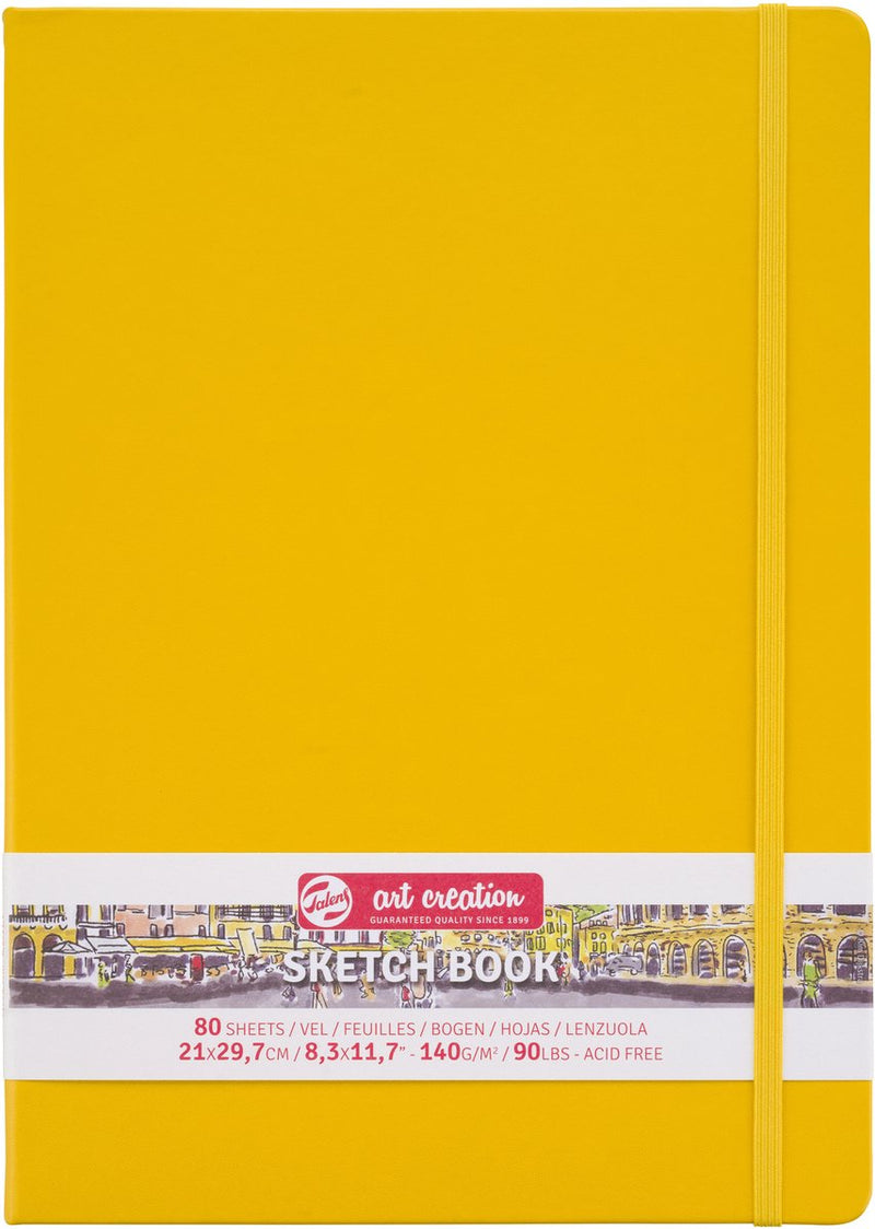 Talens art creation schetsboek goudgeel 21 x 29.7 cm 140 g 80 vellen