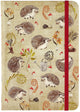 Cuaderno compacto Peter Pauper - erizos - con cierre elástico - 13x18 cm