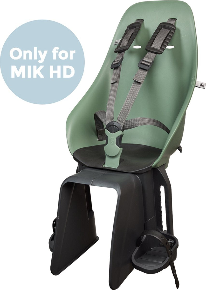Urban iki asiento trasero para bicicleta ta–ke mik hd - icho green bincho negro