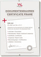 Portafoto Walther senza cornice (cornice a clip) - dimensioni cornice 21x29,7 cm (din A4) - vetro antiriflesso
