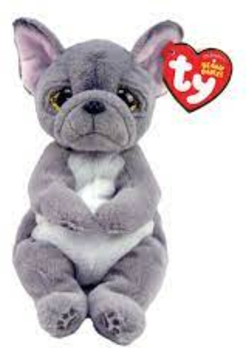 Ty Beanie Babies Belllies Wilfred Bulldog, 15 cm
