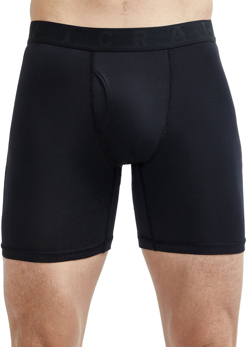 Mutande sportive da uomo Craft Active Boxer 6 pollici m - nere