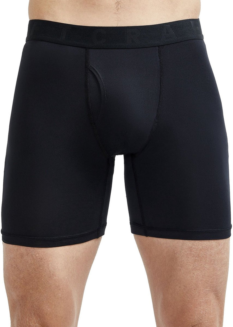 Mutande sportive da uomo Craft Active Boxer 6 pollici m - nere