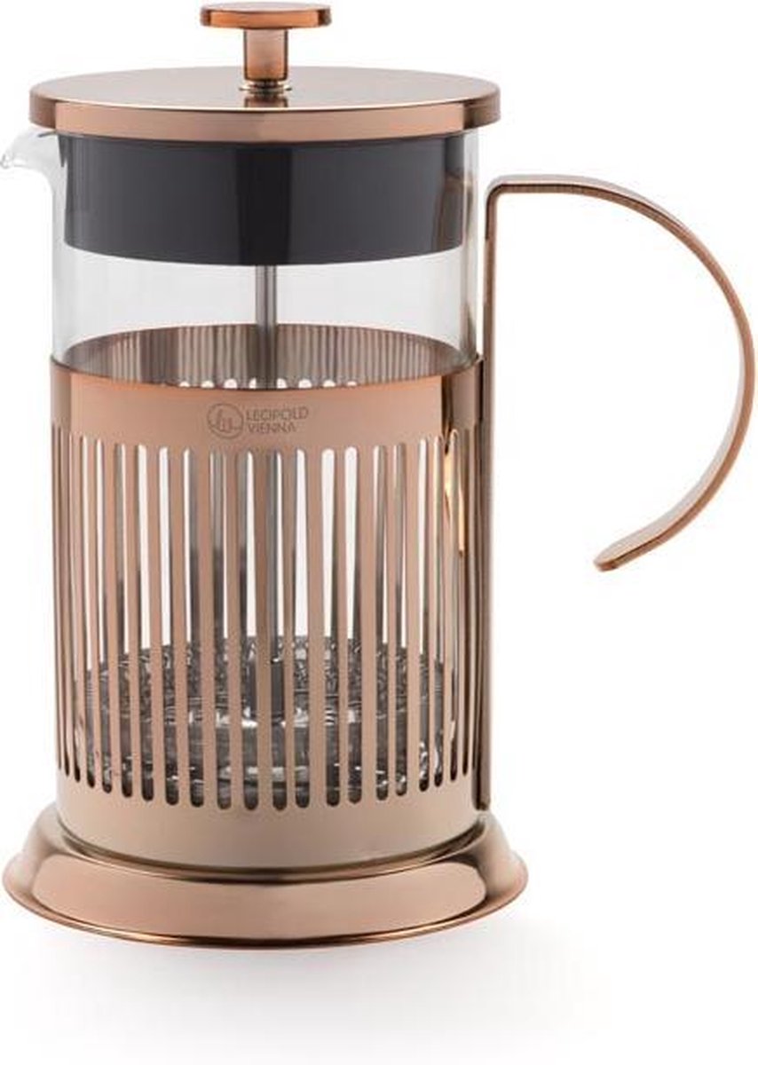 Leopold vienna - french press cafetière koper 800ml (6 kopjes)