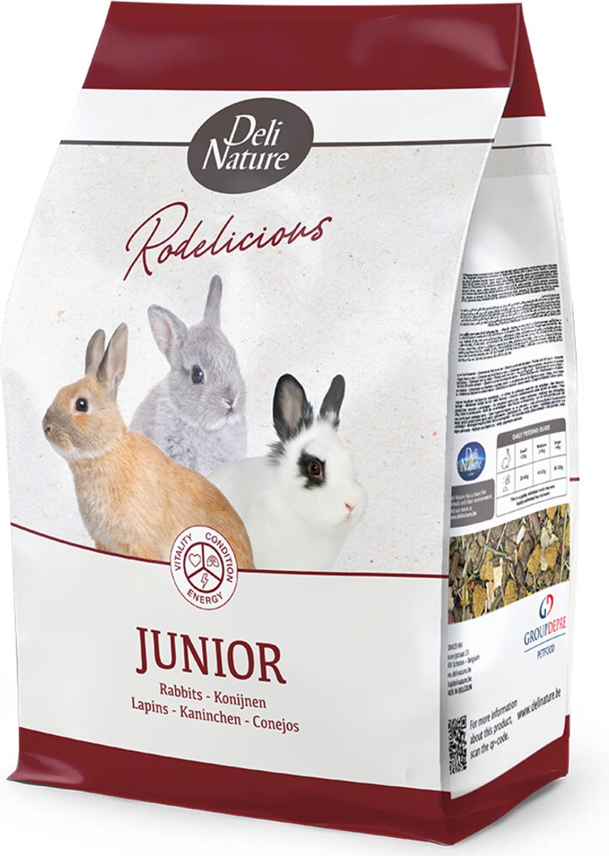Deli naturaleza rodelicious conejos junior 2,5 kg