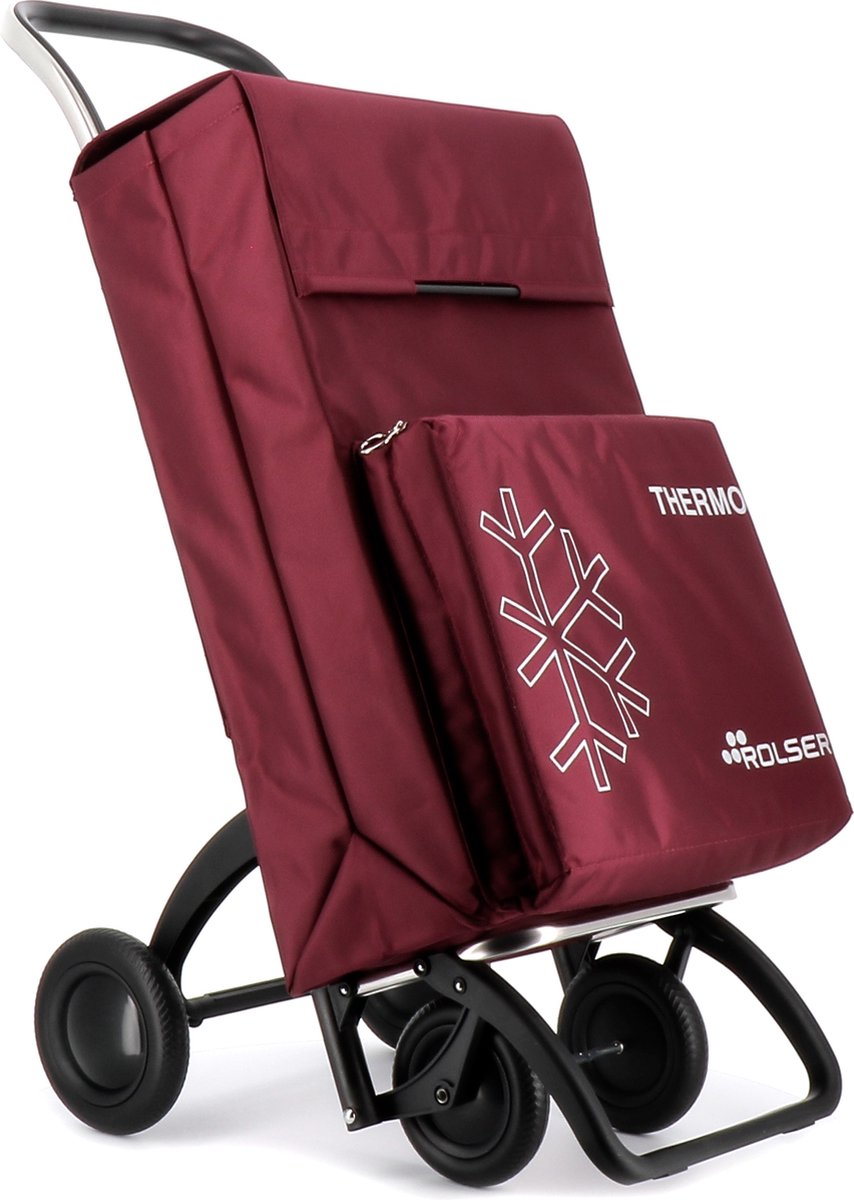 Rolser boodschappentrolley 4 wielen - thermo fresh mf - 4.2 - burdeos