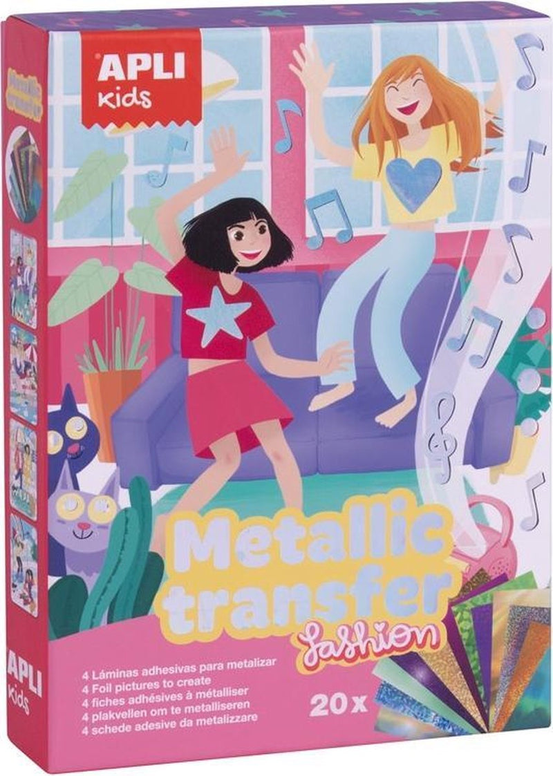 Apli bambini moda trasferimento metallico