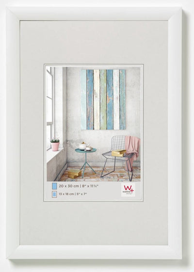 Walther trendstyle - marco de plástico - tamaño de foto 40x60 cm - blanco