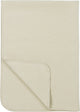 Coperta per culla Meyco Baby Uni - intrecciata - sabbia - 75x100 cm - 1.0 tog
