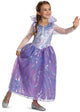 Disguise wicked glinda kinderjurk, comfortabele pasvorm en gedetailleerd ontwerp, jaar s 5 tot 6