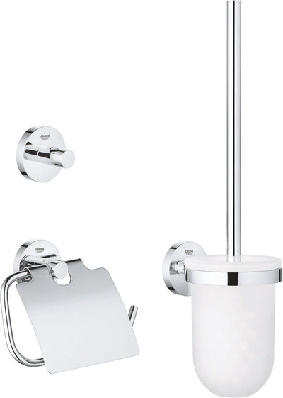 Grohe start juego de accesorios 3 en 1 - cromo