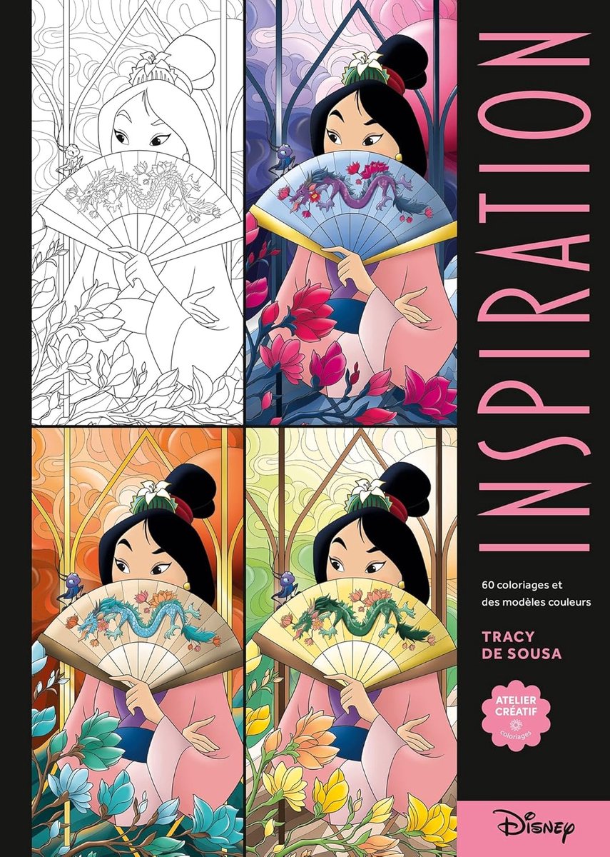 Ispirazioni degli eroi Hachette - Disney - - libro da colorare per adulti e bambini