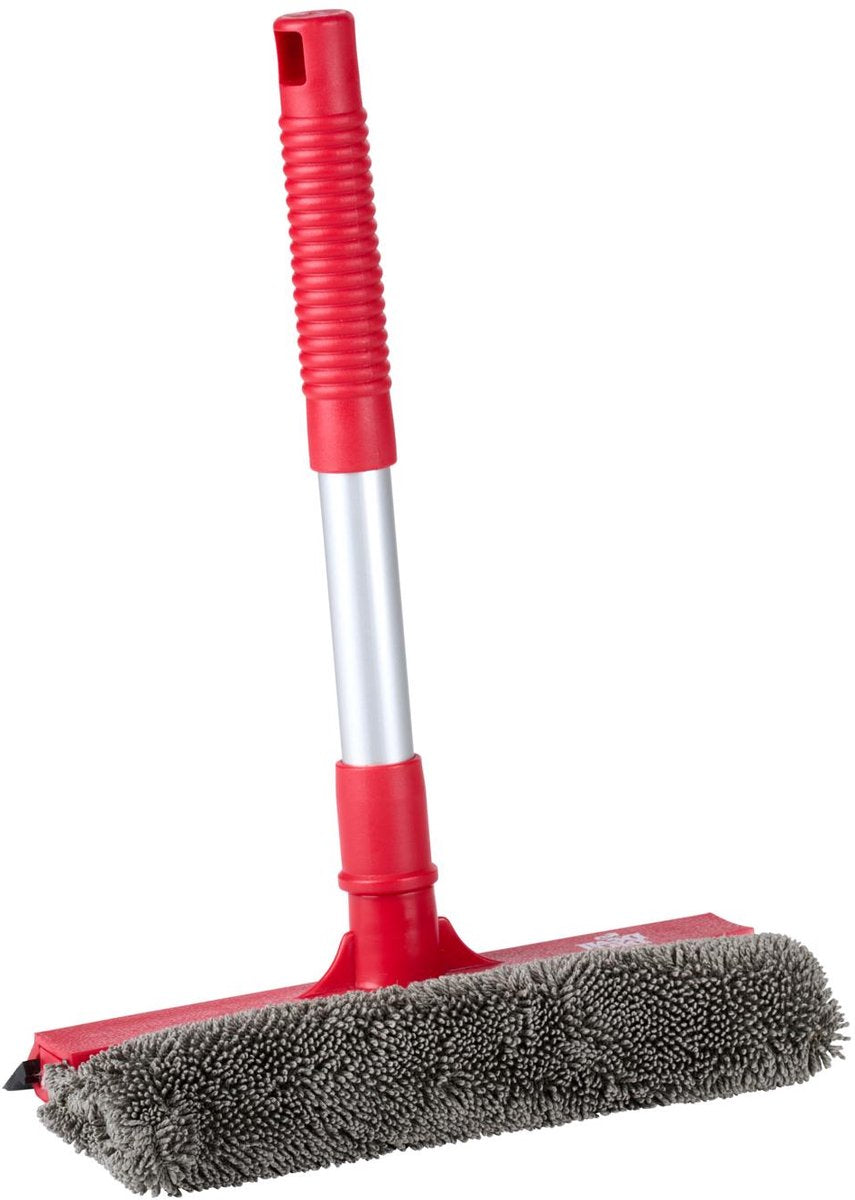 Dirt Devil lavavetri 2 in 1 - lavavetri con spugna in microfibra e tergicristallo - tergivetro per finestre e finestrini dell'auto - 28 x 20 cm