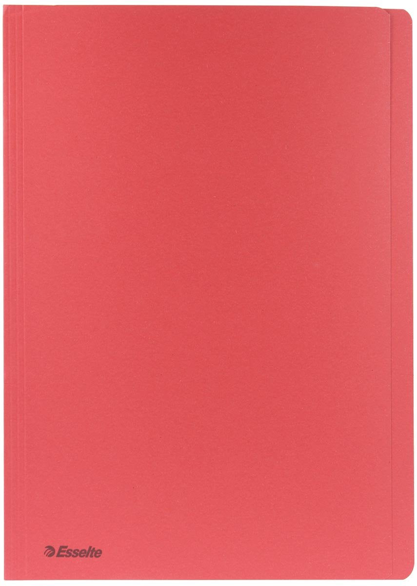 Cartella file Esselte formato rosso folio