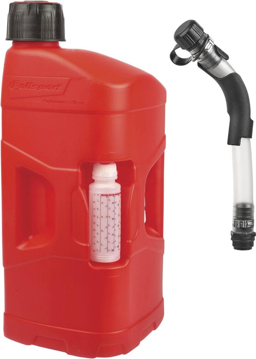 Bidón gasolina polisport prooctane con manguera 20l