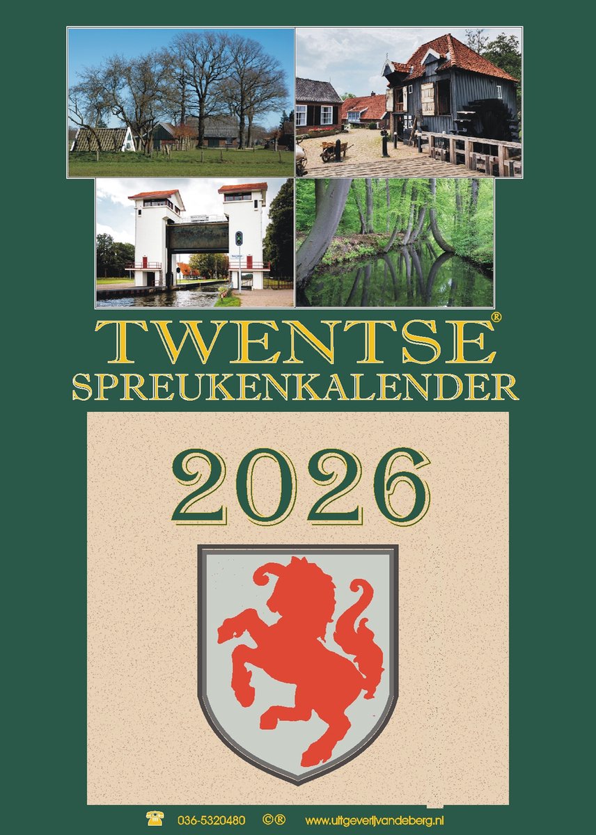 Calendario degli incantesimi Twente 2026