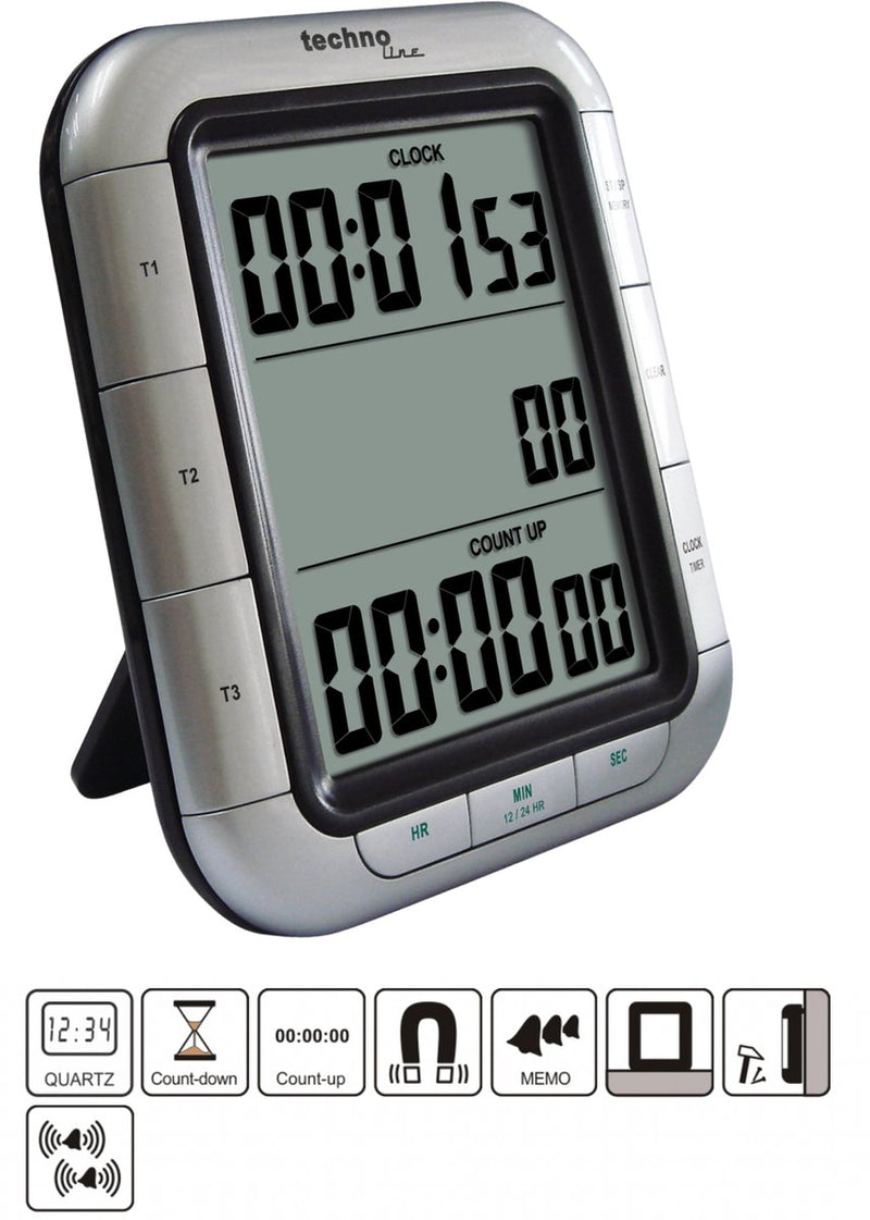 Timer da cucina Technoline - 3 timer contemporaneamente -