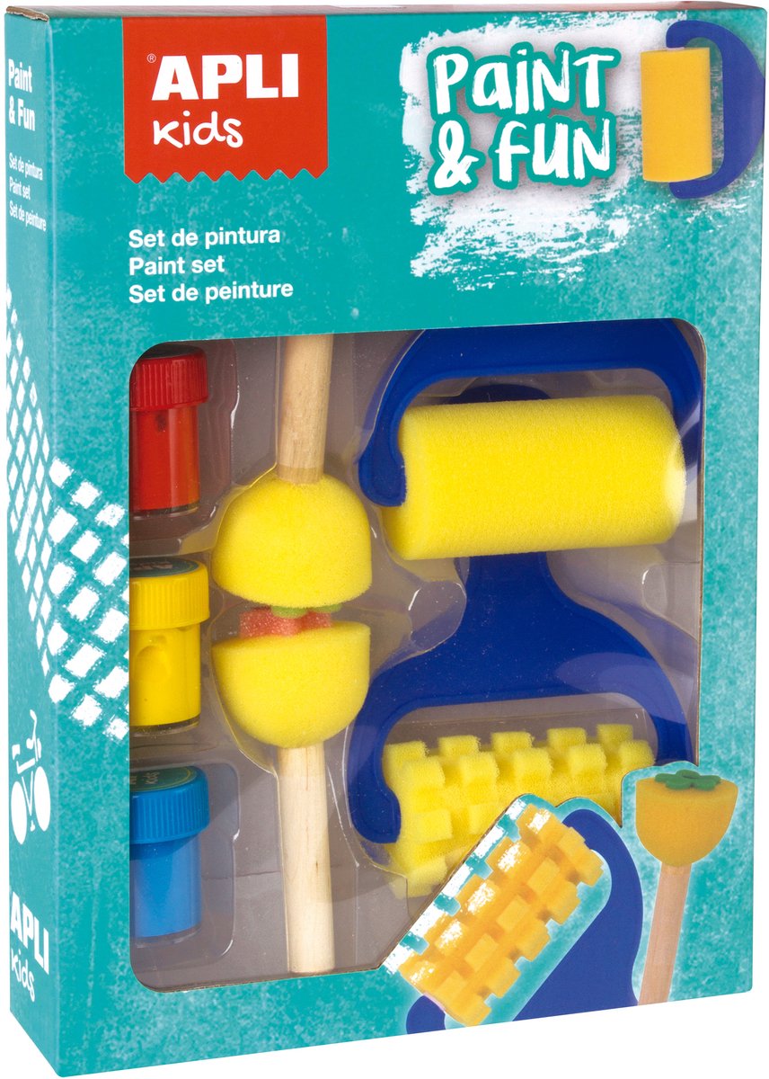 Apli kids schilderen set - creatief speelgoed voor kinderen.