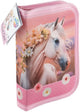 Estuche para lápices con forma de caballo lleno de Creative Craft Group - 28 piezas.