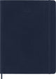 Agenda Moleskine 12 mesi - 2027 - settimanale - xl - copertina morbida - blu zaffiro