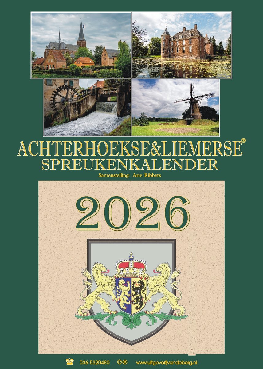 Achterhoek Liemerse spell calendar 2026