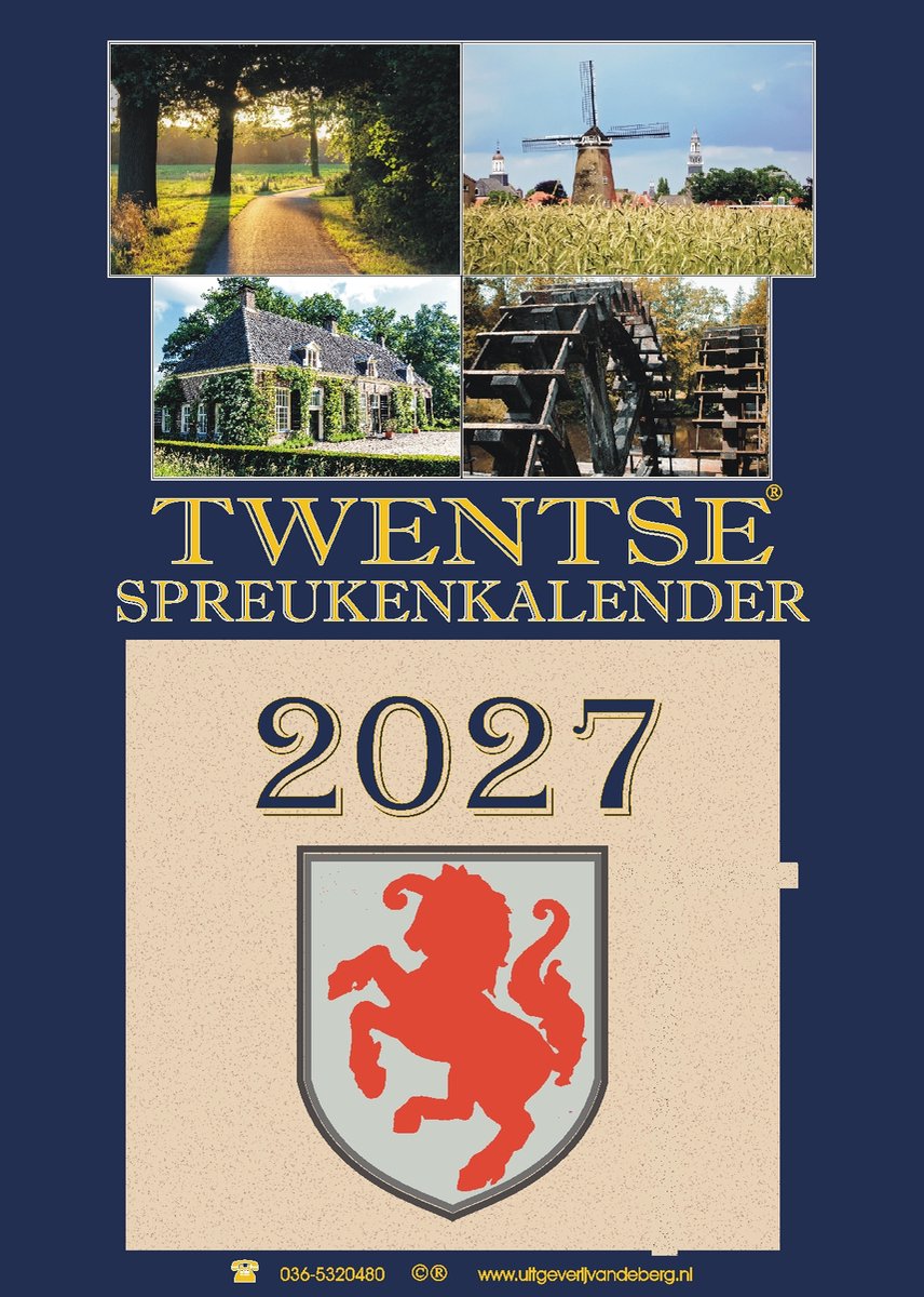 Calendario de hechizos de Twente 2027
