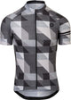 Maglia da ciclismo Agu a righe triangolari essenziale da uomo - nera - s